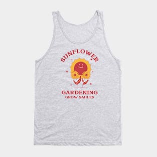 Sunflower Gardening Tank Top